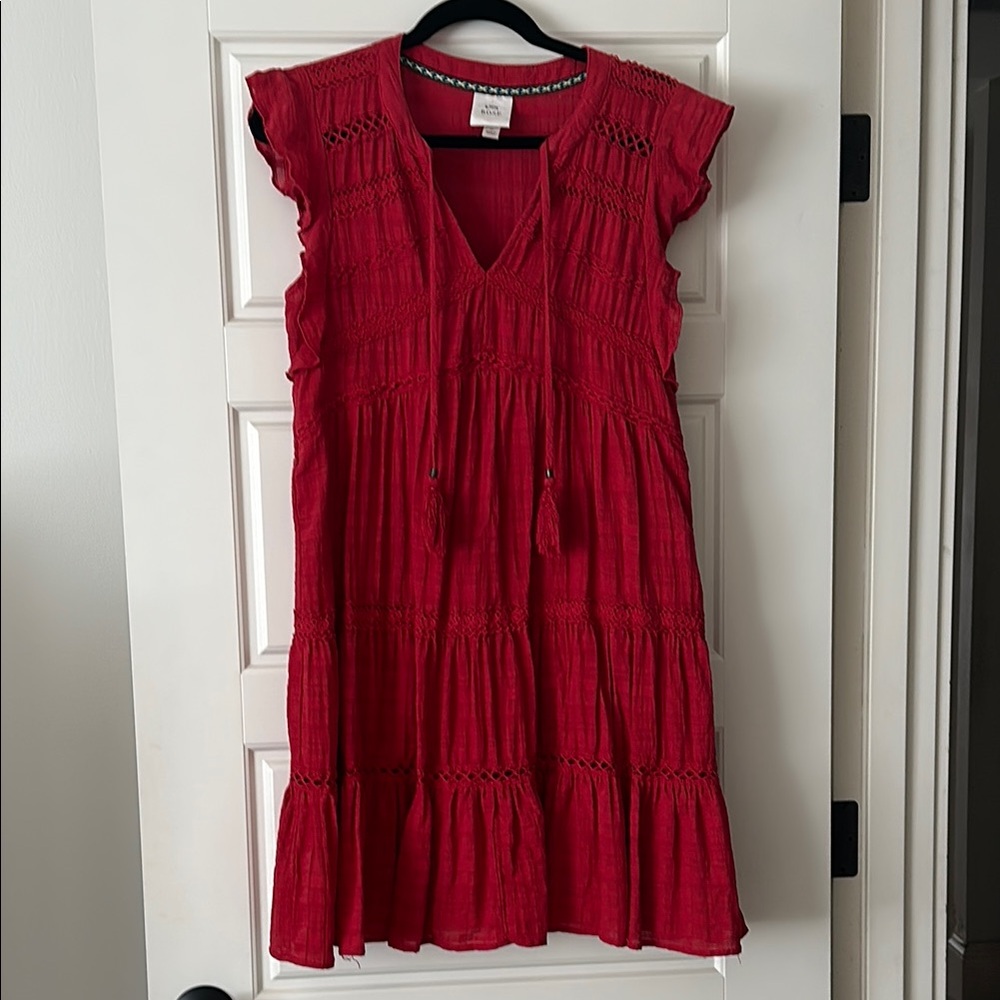 Knox Rose Red Midi Dress